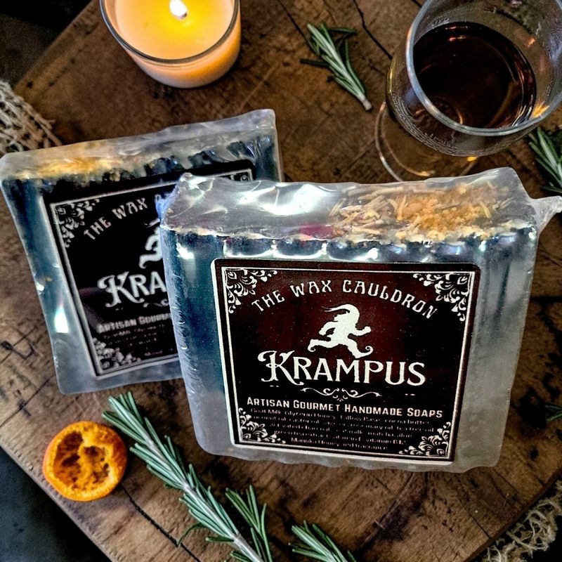 Krampus Goat Milk &amp; Tallow Artisan Natural Soap