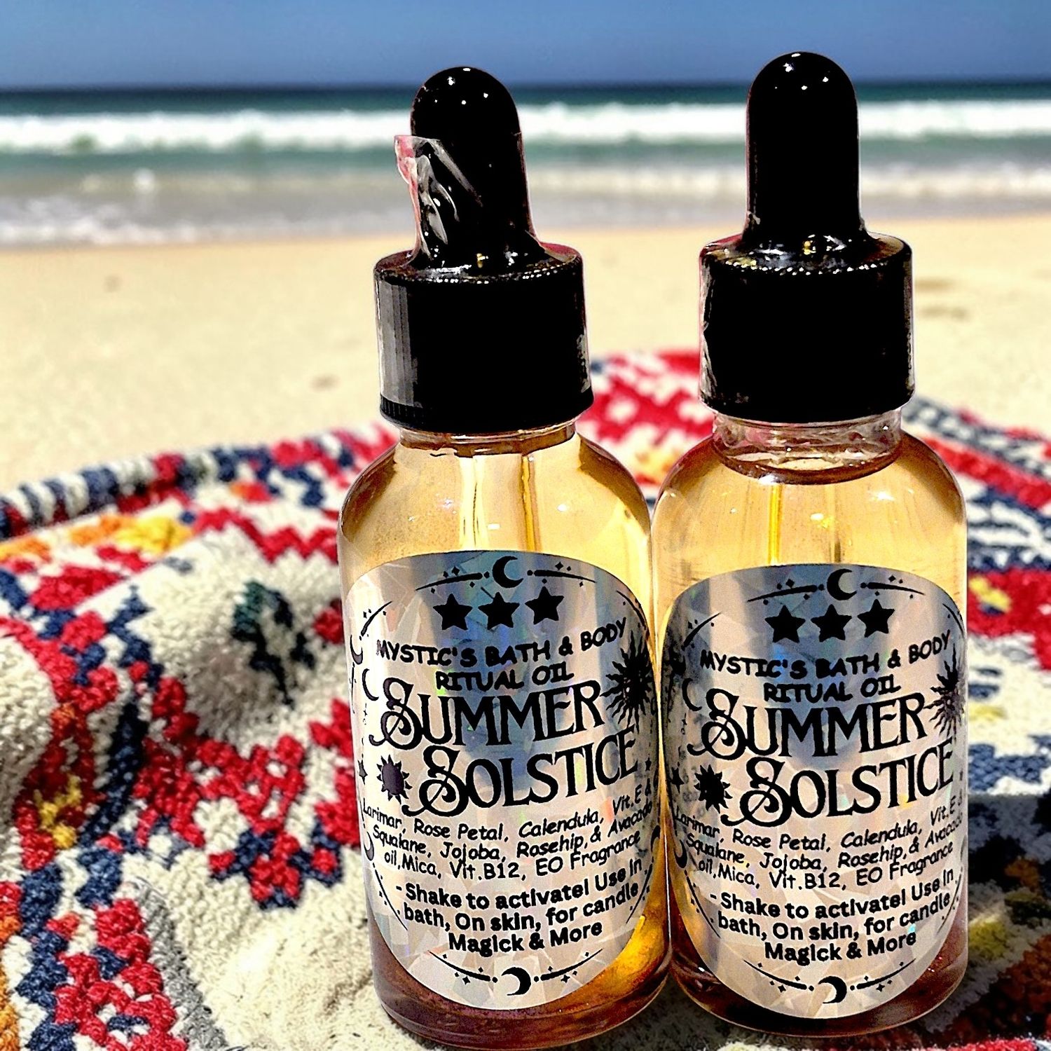 Mystic's Bath and Body Ritual Oil in Summer Solstice