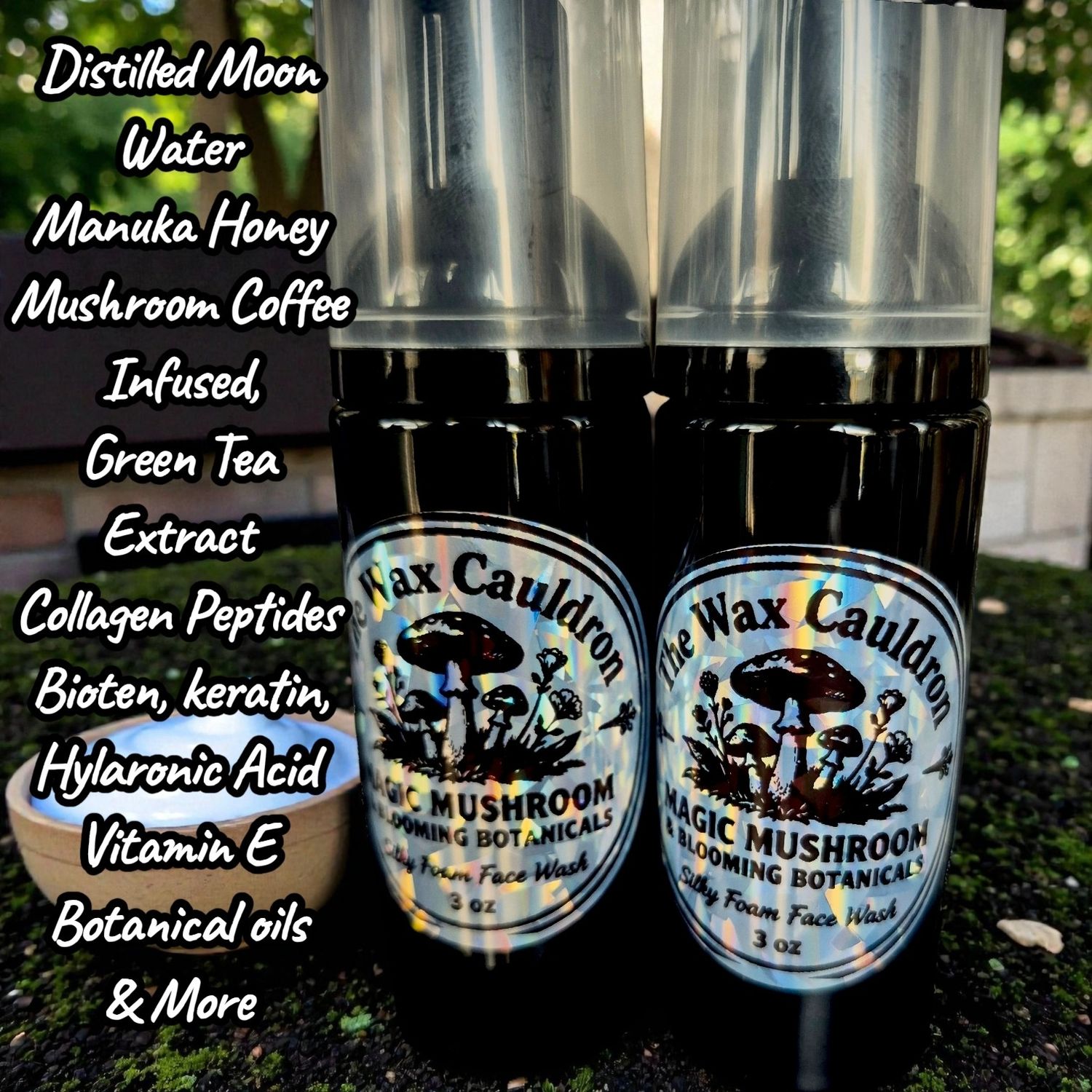 Magic Mushroom & Blooming Botanicals Silky Foaming Face Wash Magic Mushroom & Blooming Botanicals Silky Foaming Face Wash