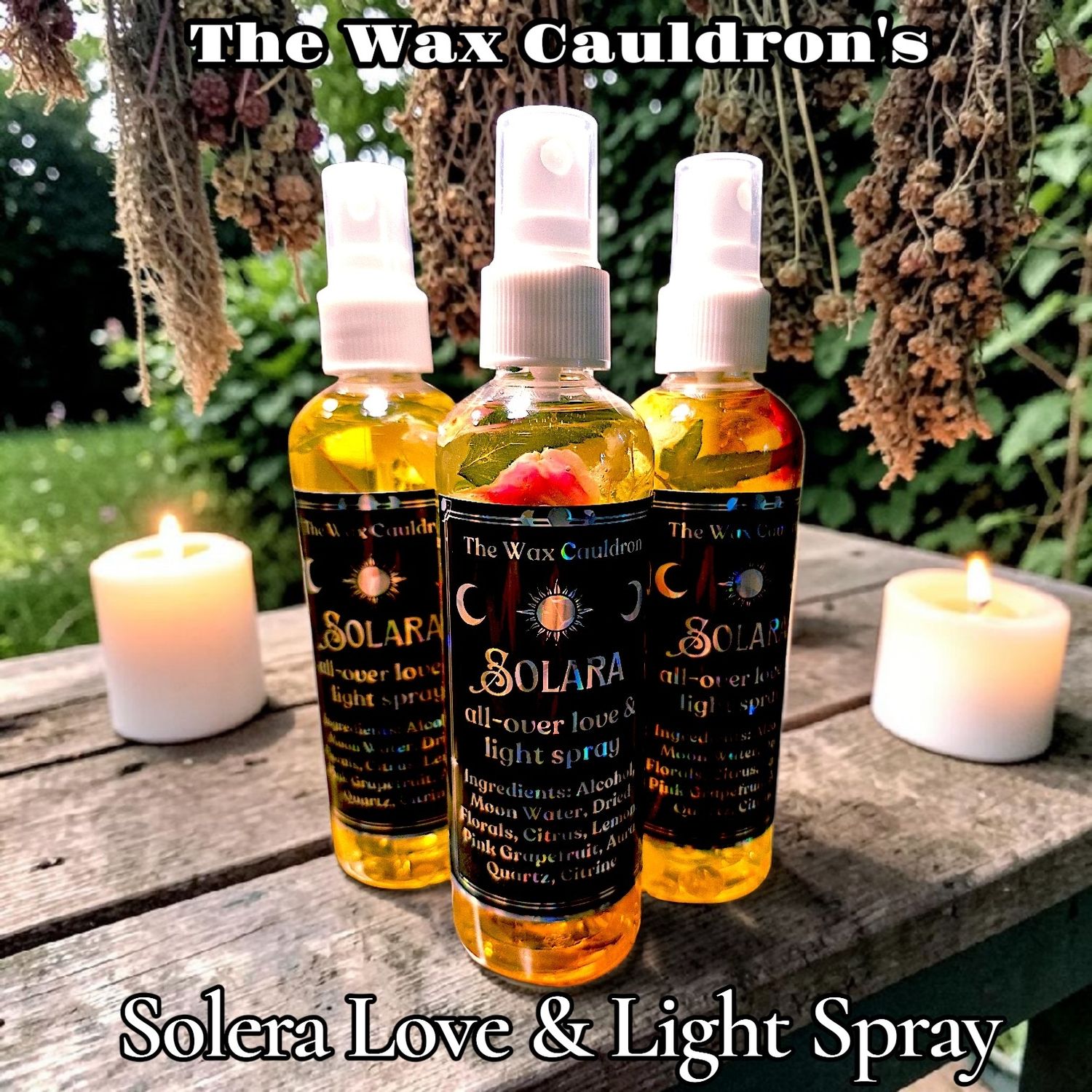 Solera Love and Light All-Over Aura Spray