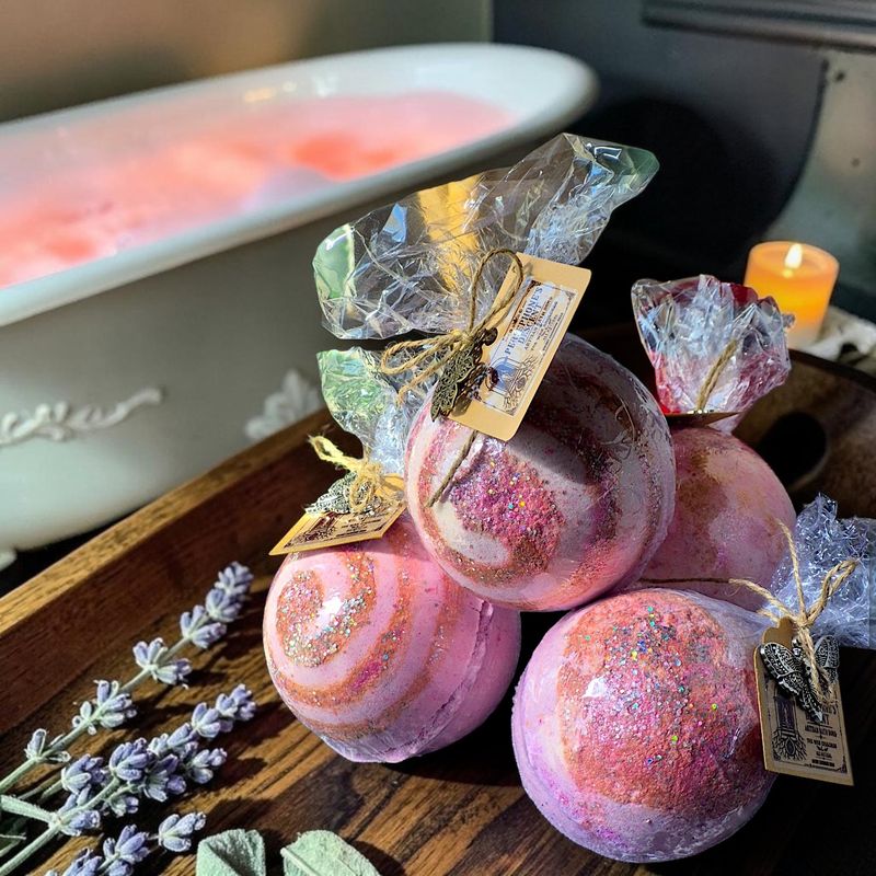 Persephone's Descent Giant 4 Inch Artisan Bathbomb