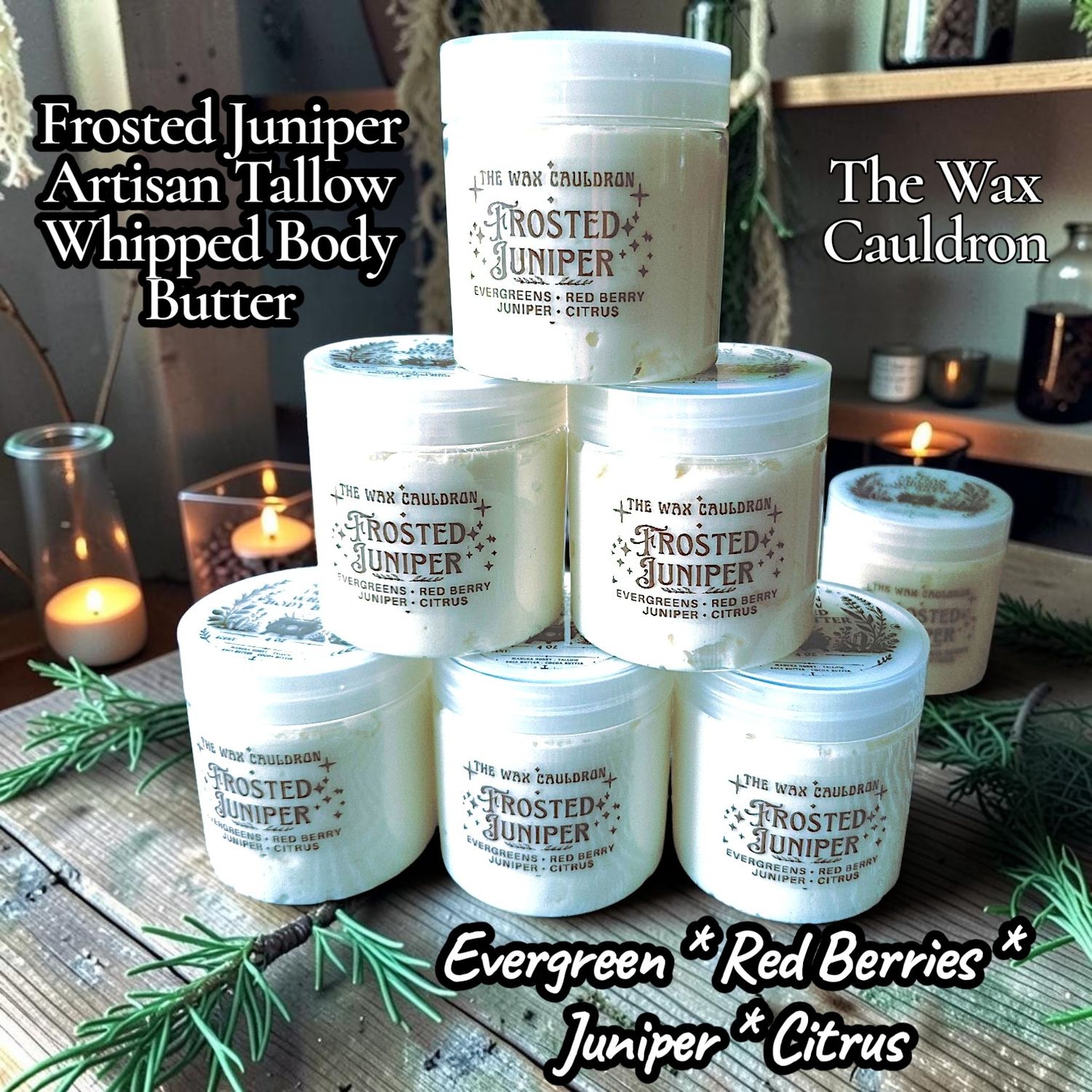 Artisan Whipped Tallow Body Butters 4oz Artisan Whipped Tallow Body Butters 4oz