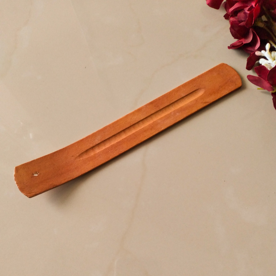 Handmade Plain Wood Wooden Incense Stick Holder