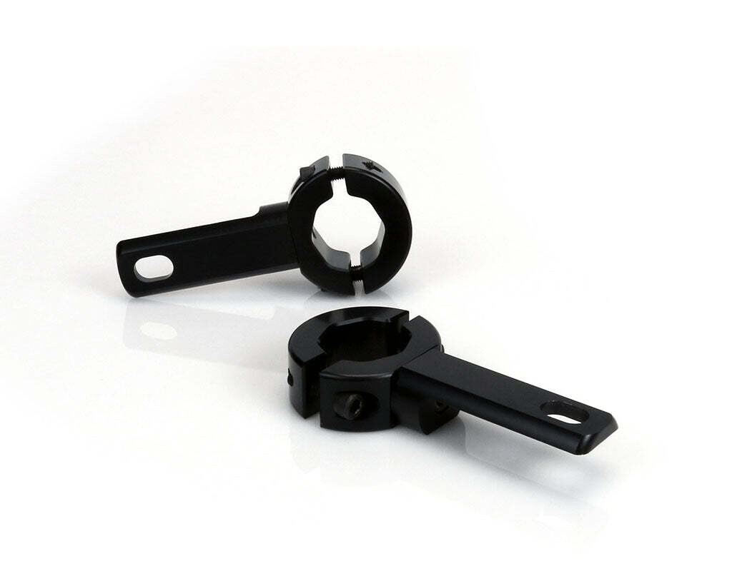 DENALI 21MM-29MM TUBE MOUNT KIT FOR MOUNTING AUXILIARY LIGHTS | BLACK. ONE MOUNT ONLY