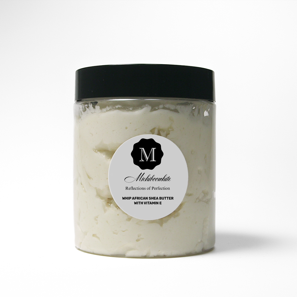 WHIP AFRICAN SHEA BUTTER WITH VITAMIN E