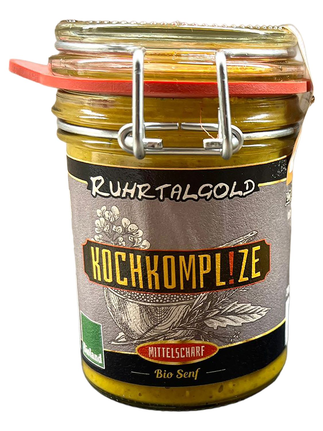 Kochkompl!ze Bio Senf mittelscharf 200g