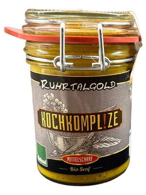 Kochkompl!ze Bio Senf mittelscharf 200g