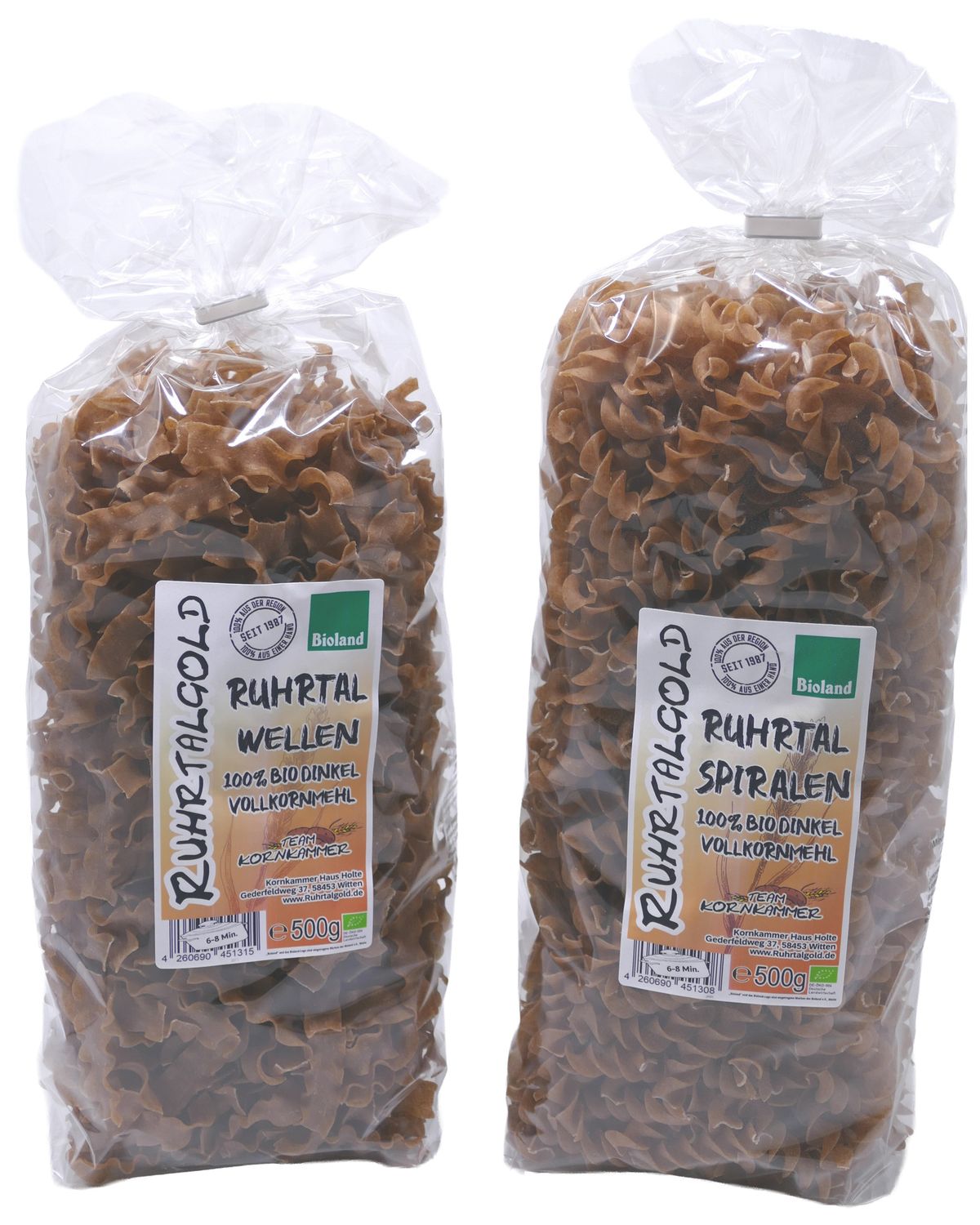 Bio Dinkelnudeln (dunkel) 500g