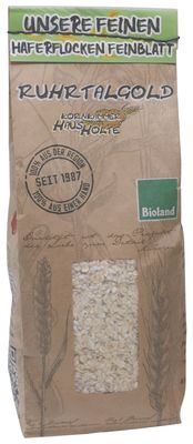 Bio Haferflocken fein