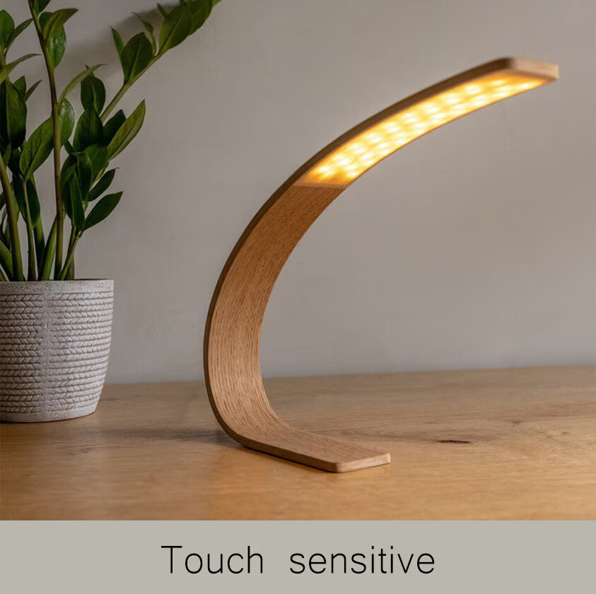 Bent Wood Lamp