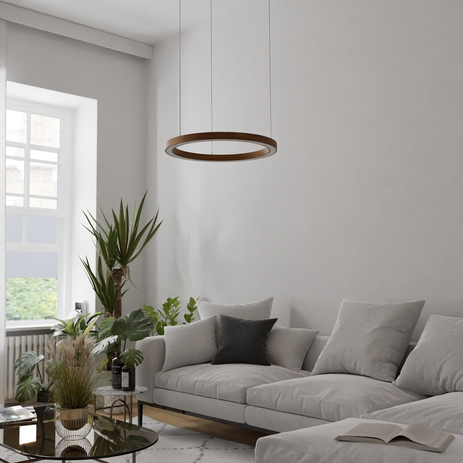 Round ceiling light