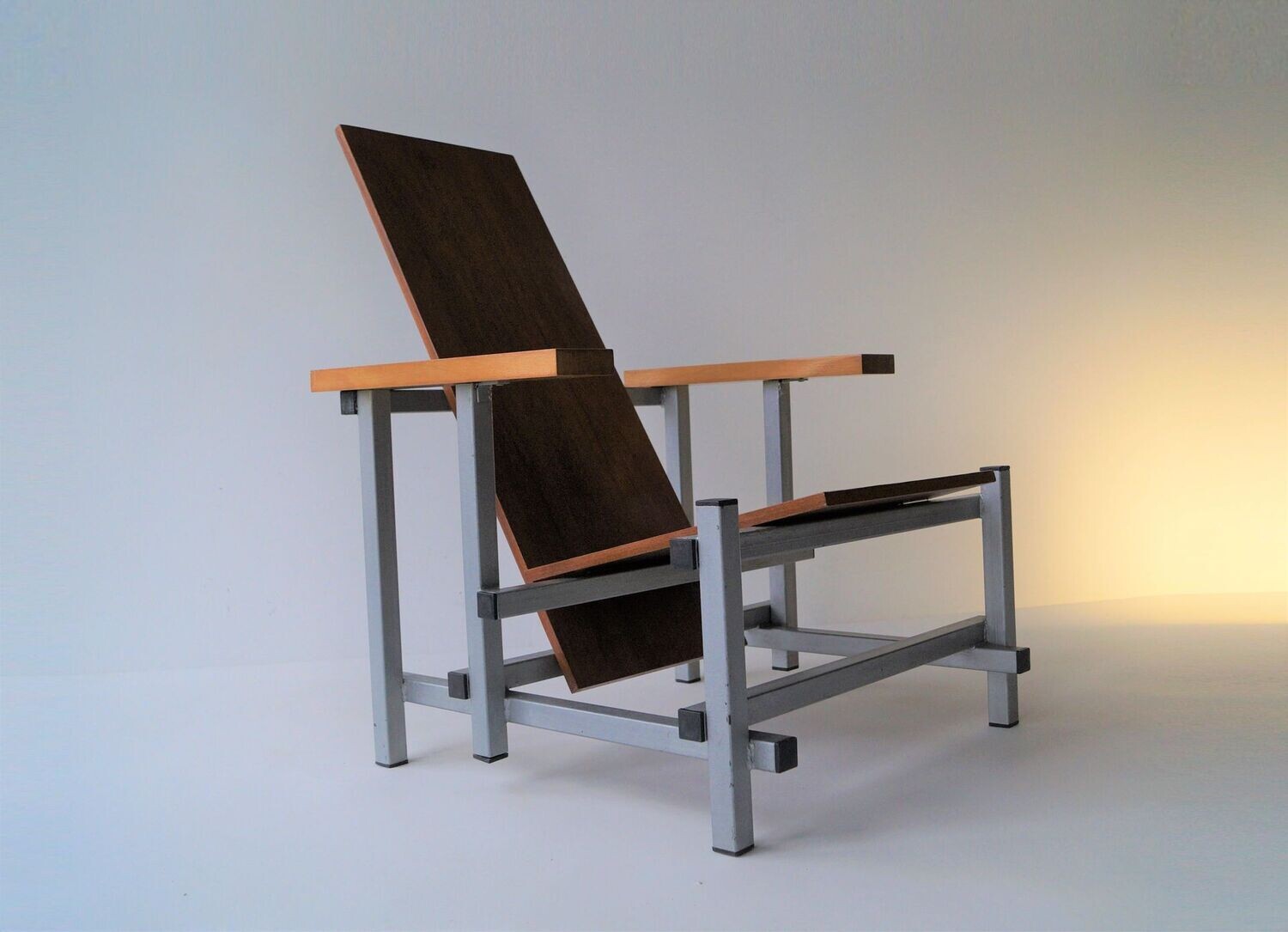 Modernist Dutch Armchair in the style of Gerrit Rietveld, 1990s