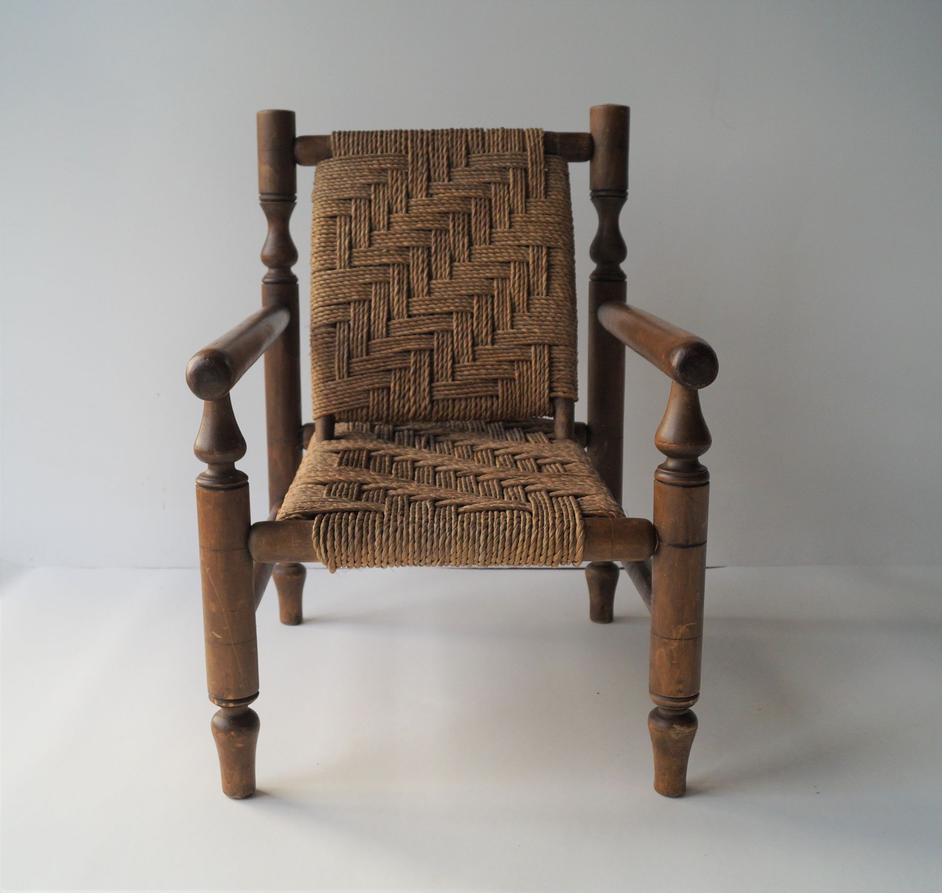 French Armchair by Audoux & Minet, 1950s