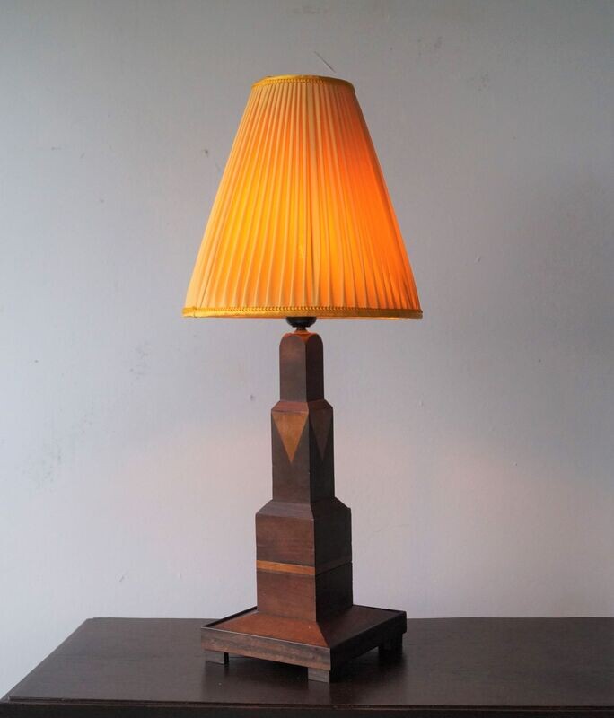 Art Deco Modernist Table Lamp, Netherlands , 1930s