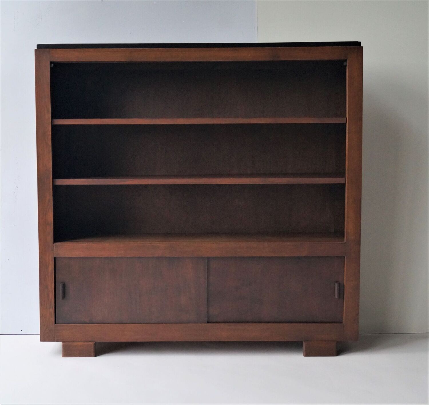 Open Bookcase in Style of Frits Spanjaard, 1930s