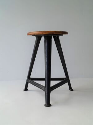 Rowac Workshop Stool by Robert Wagner, 1930s Rowac Workshop Stool by Robert Wagner, 1930s