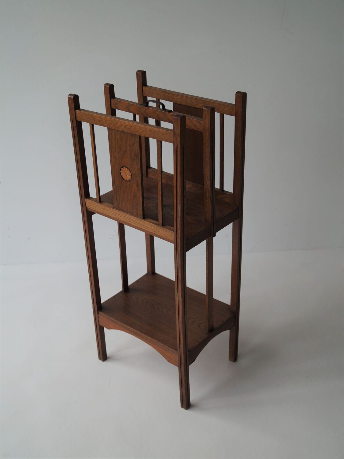 Dutch Art Nouveau Magazine Rack, 1920s