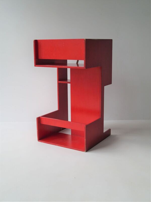 Modernist highchair in style of  Piet-Hein Stulemeijer, 1960s