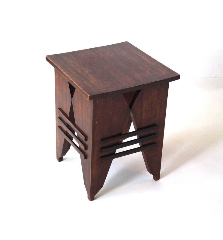 Dutch Art Deco sidetable by De Genneper Molen, 1920s