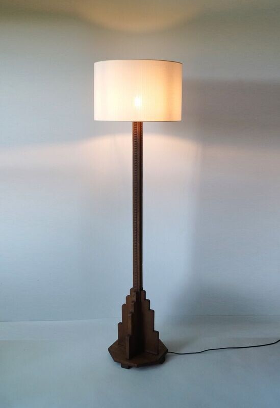 Dutch Art Deco Floor Lamp, 1920s