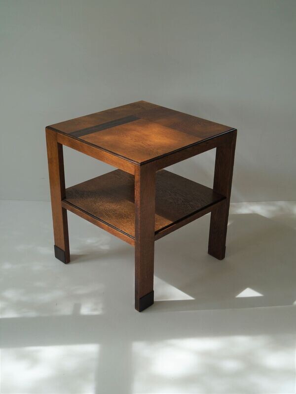 Dutch Art Deco sidetable by P.E.L. Izeren for ''De Genneper Molen'', 1920s