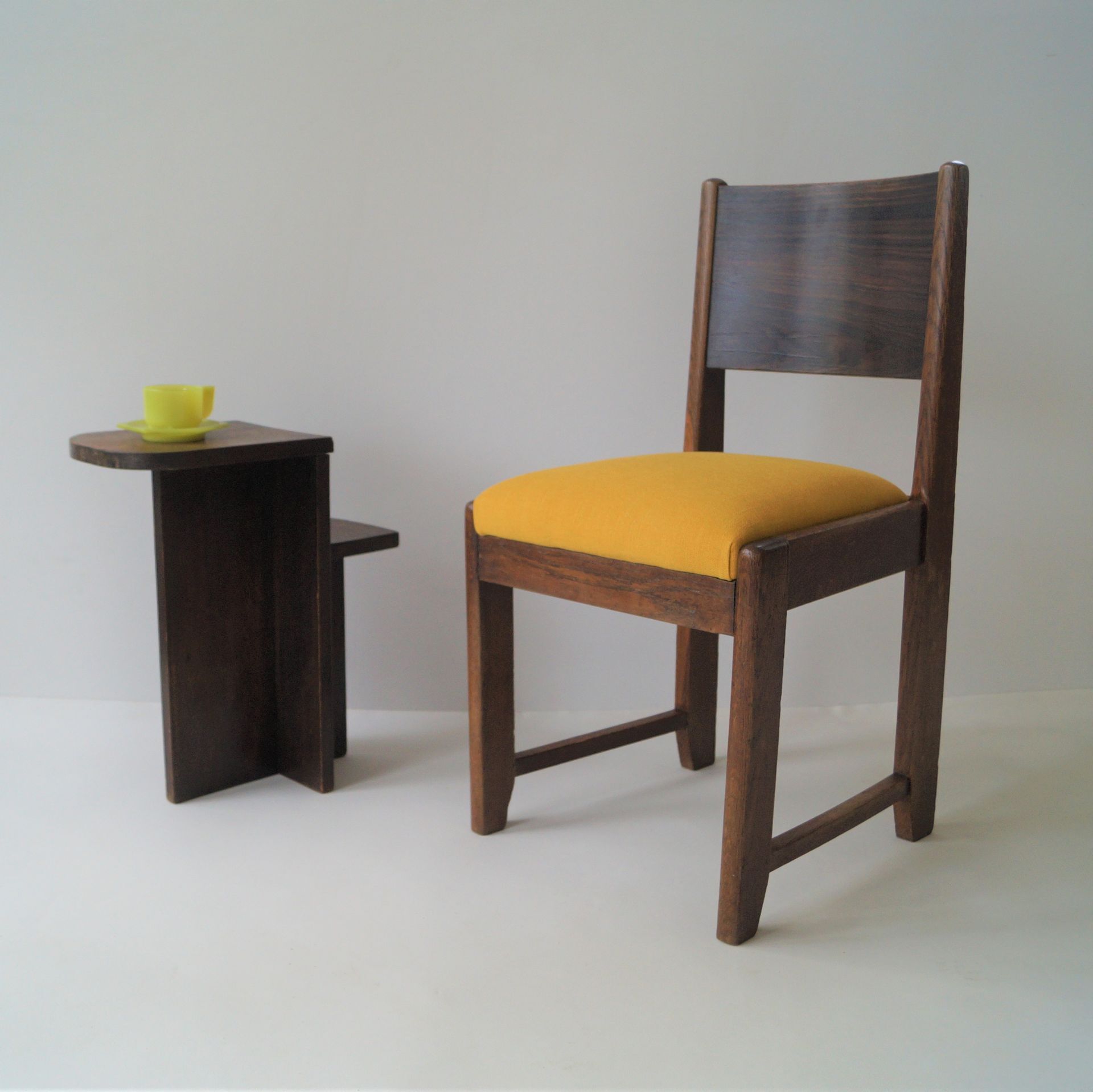 Dutch Art Deco side chair by 't Woonhuys, 1920s