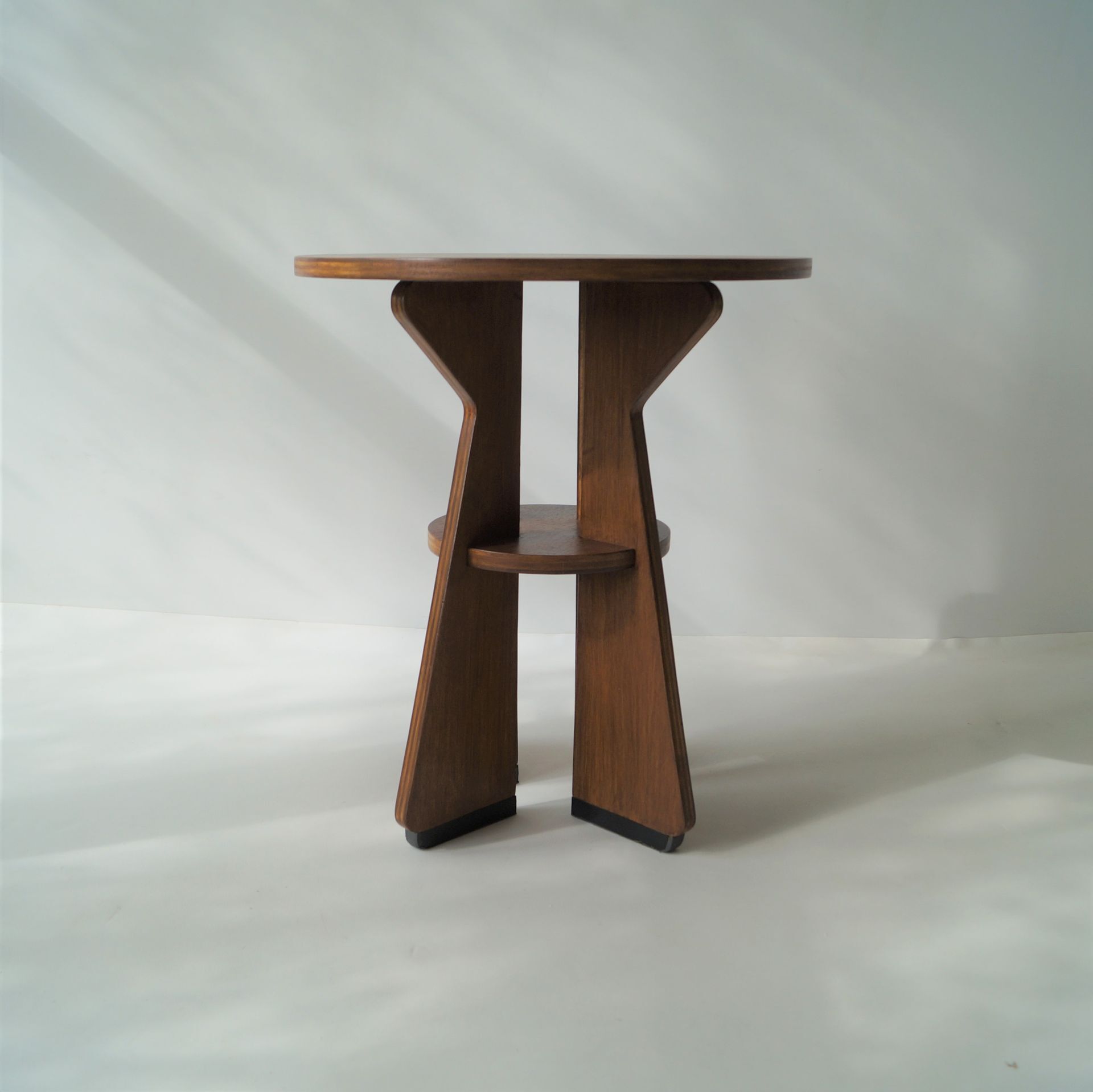 Dutch vintage modernist/Haagse School sidetable, 1950s