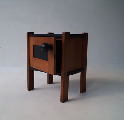 Dutch Art Deco/Haagse School nightstand  by Cor Alons, ca. 1925
