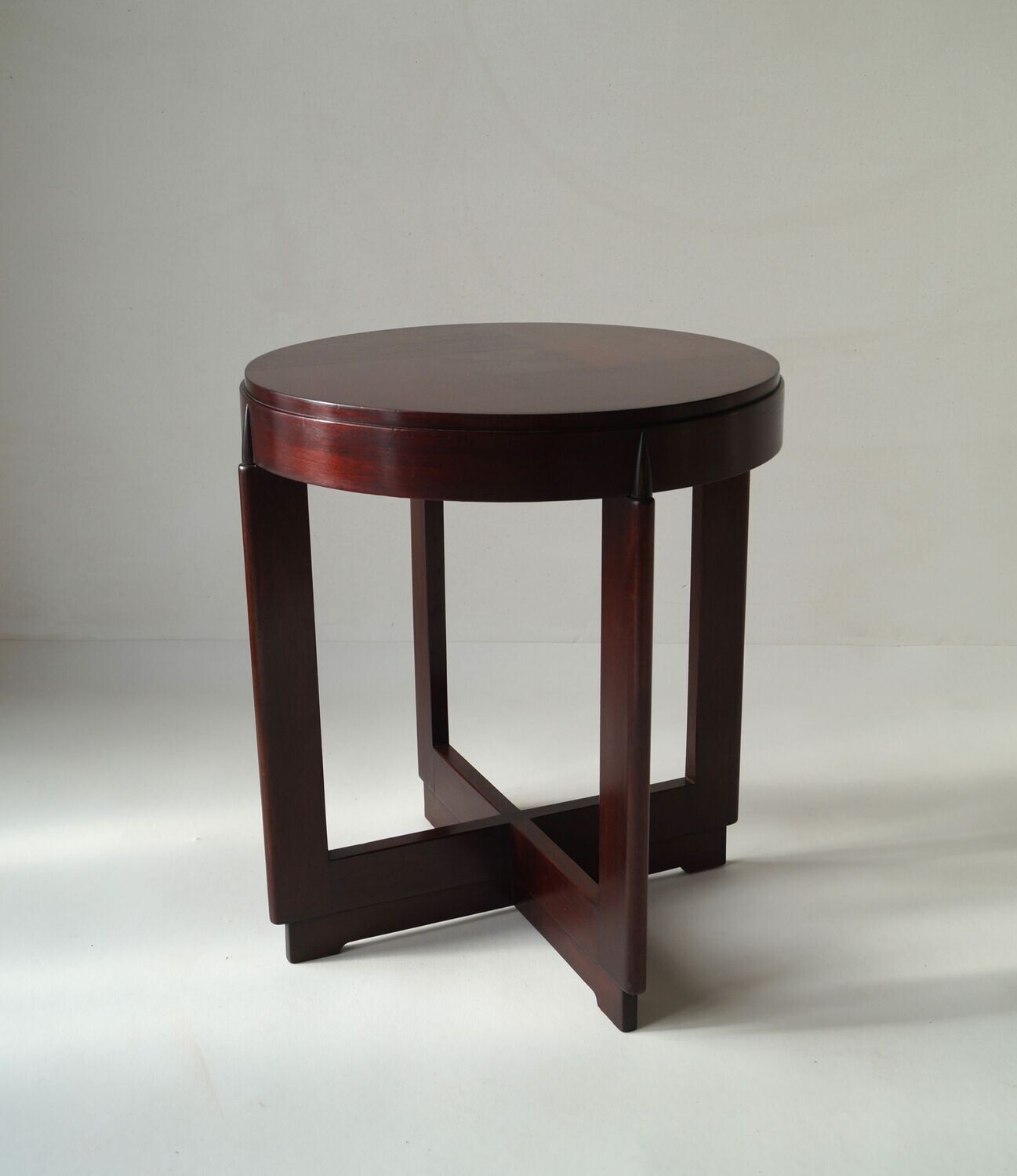 Dutch Art Deco Amsterdam School Occasional Table, 1920s