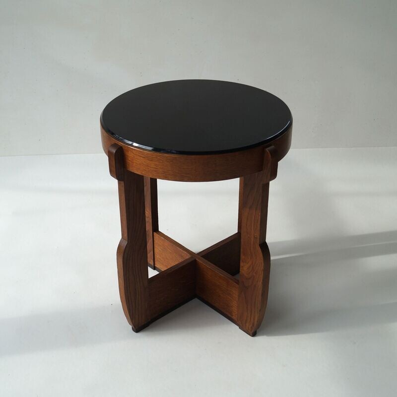 Dutch Art Deco Haagse School Occasional Table, 1930s
