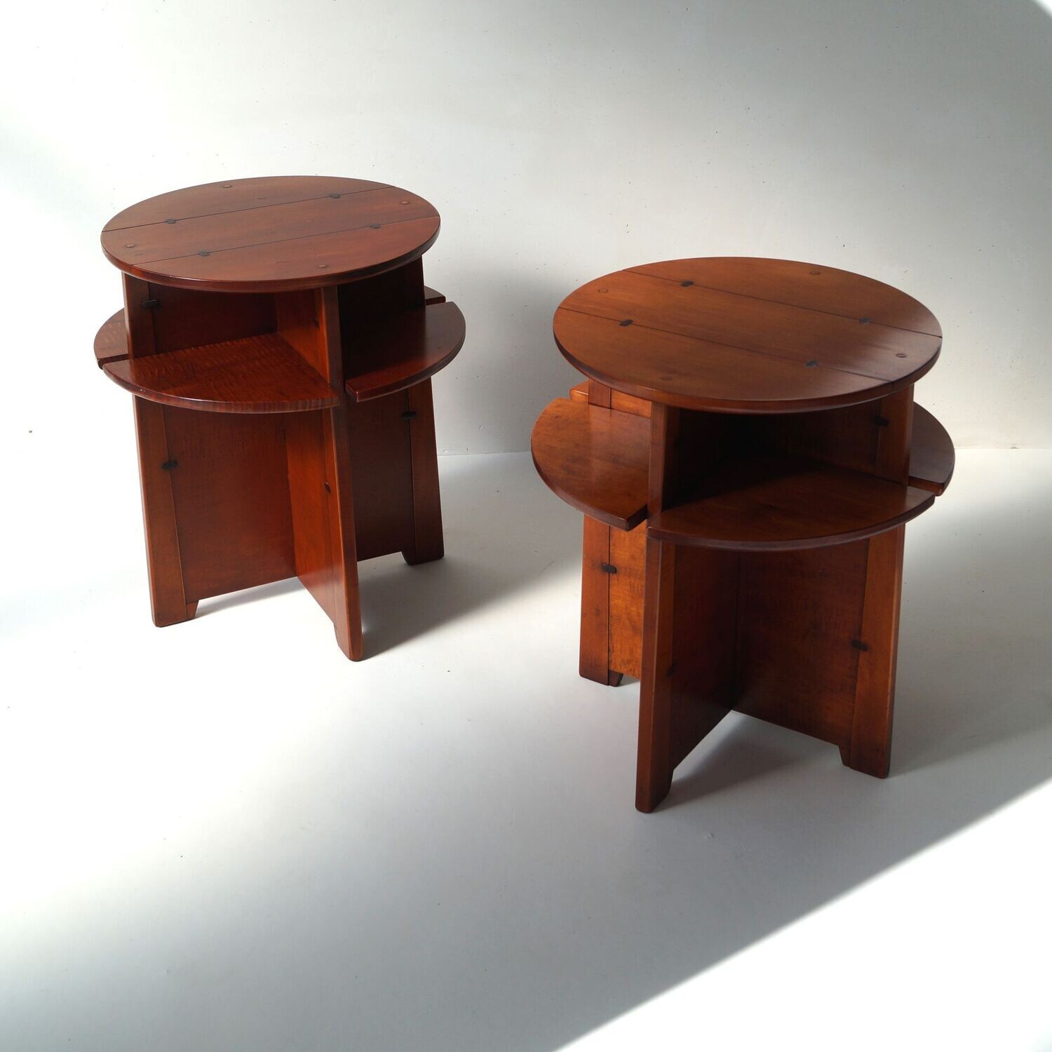 Set of Schuitema Shaker series side tables, 1980s