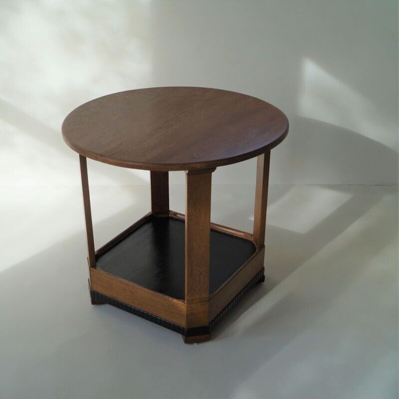 Dutch Art Deco Haagse School coffee table by Pander and Sons, 1920s