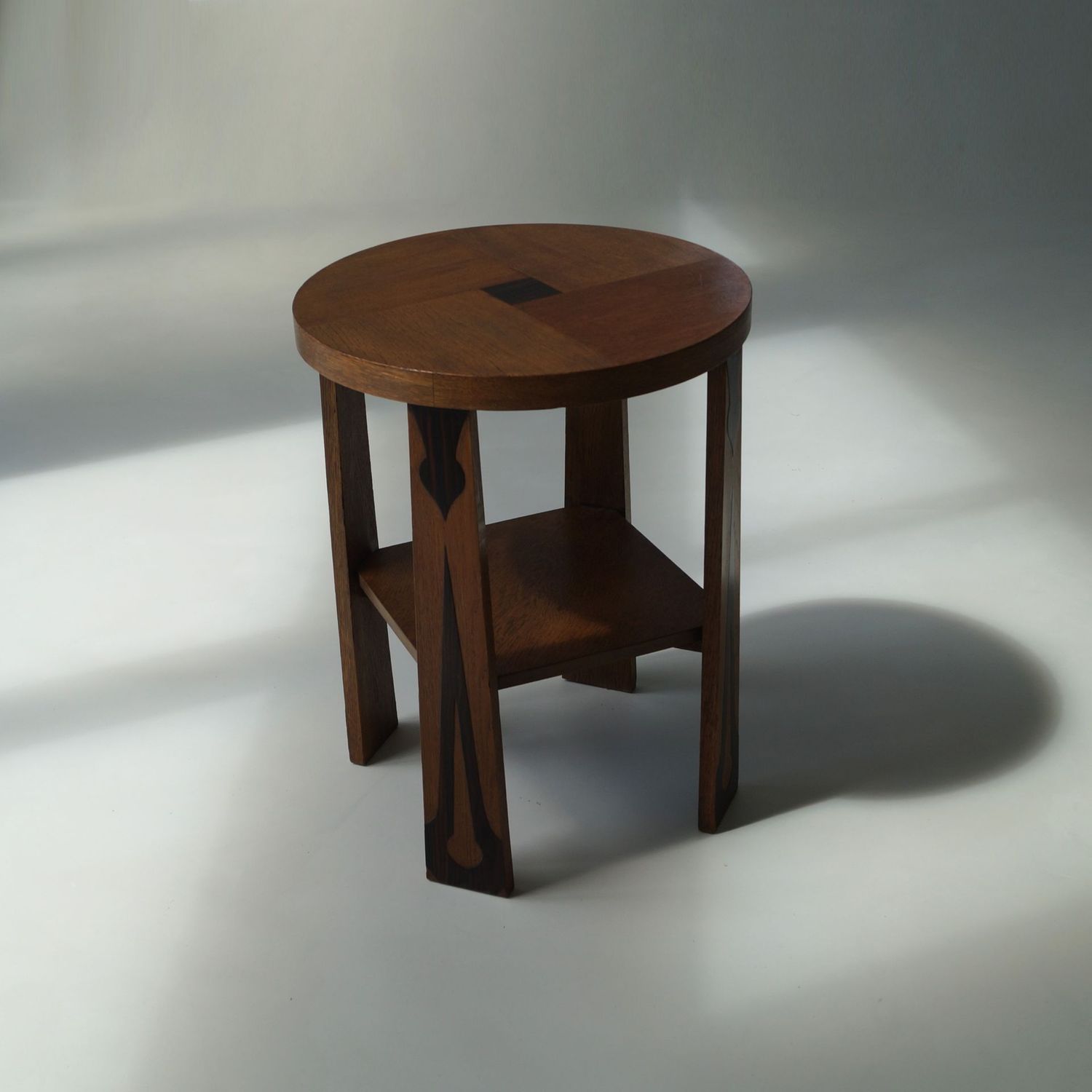 Dutch Art Deco Amsterdam School occasional table, 1920s