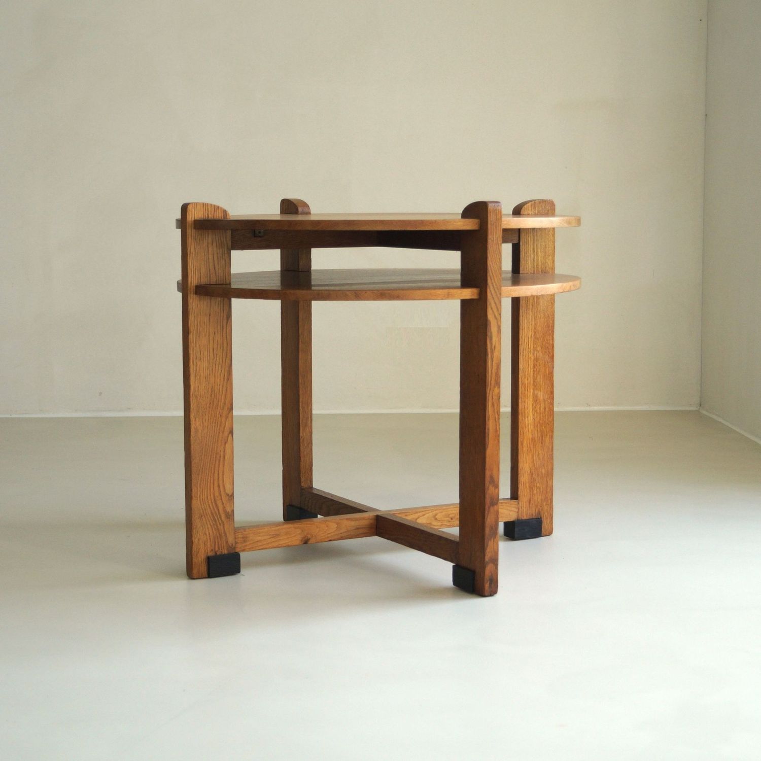 Dutch Art Deco Haagse School coffee table by Jan den Drijver for ''De Stijl'', 1930s