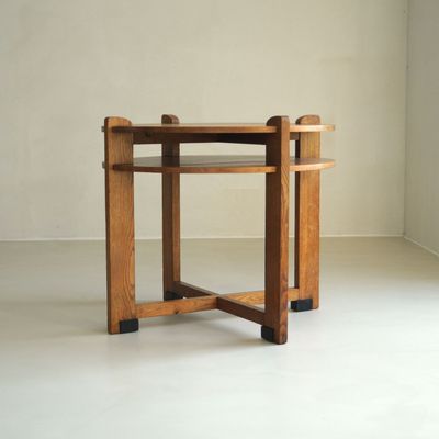 Dutch Art Deco Haagse School coffee table by Jan den Drijver for ''De Stijl'', 1930s