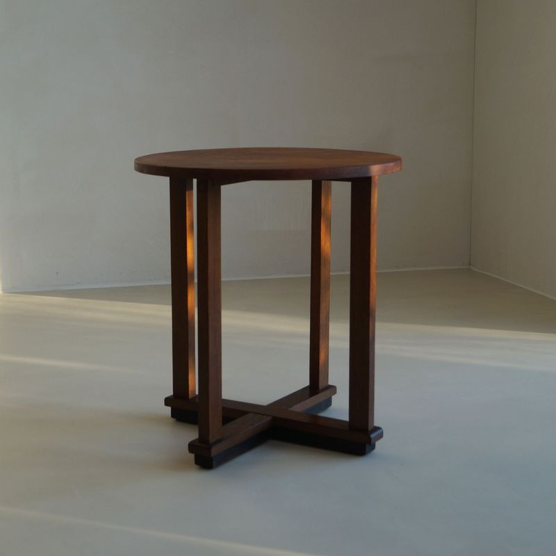 Dutch Art Deco Modernist Haagse School side table, 1920s