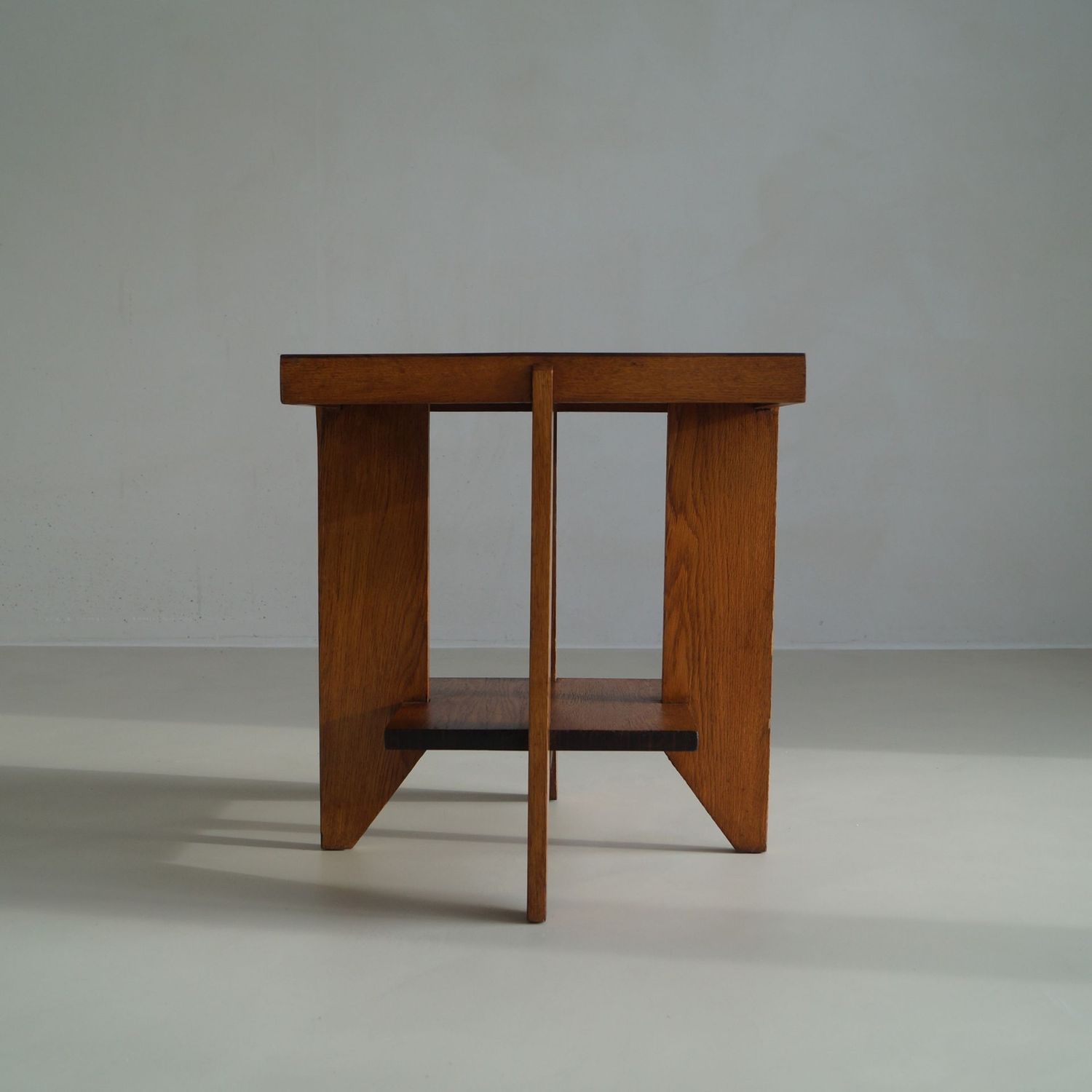 Haagse School Dutch Art Deco occasional table attributed to Hendrik Wouda, 1920s