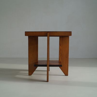 Haagse School Dutch Art Deco occasional table attributed to Hendrik Wouda, 1920s