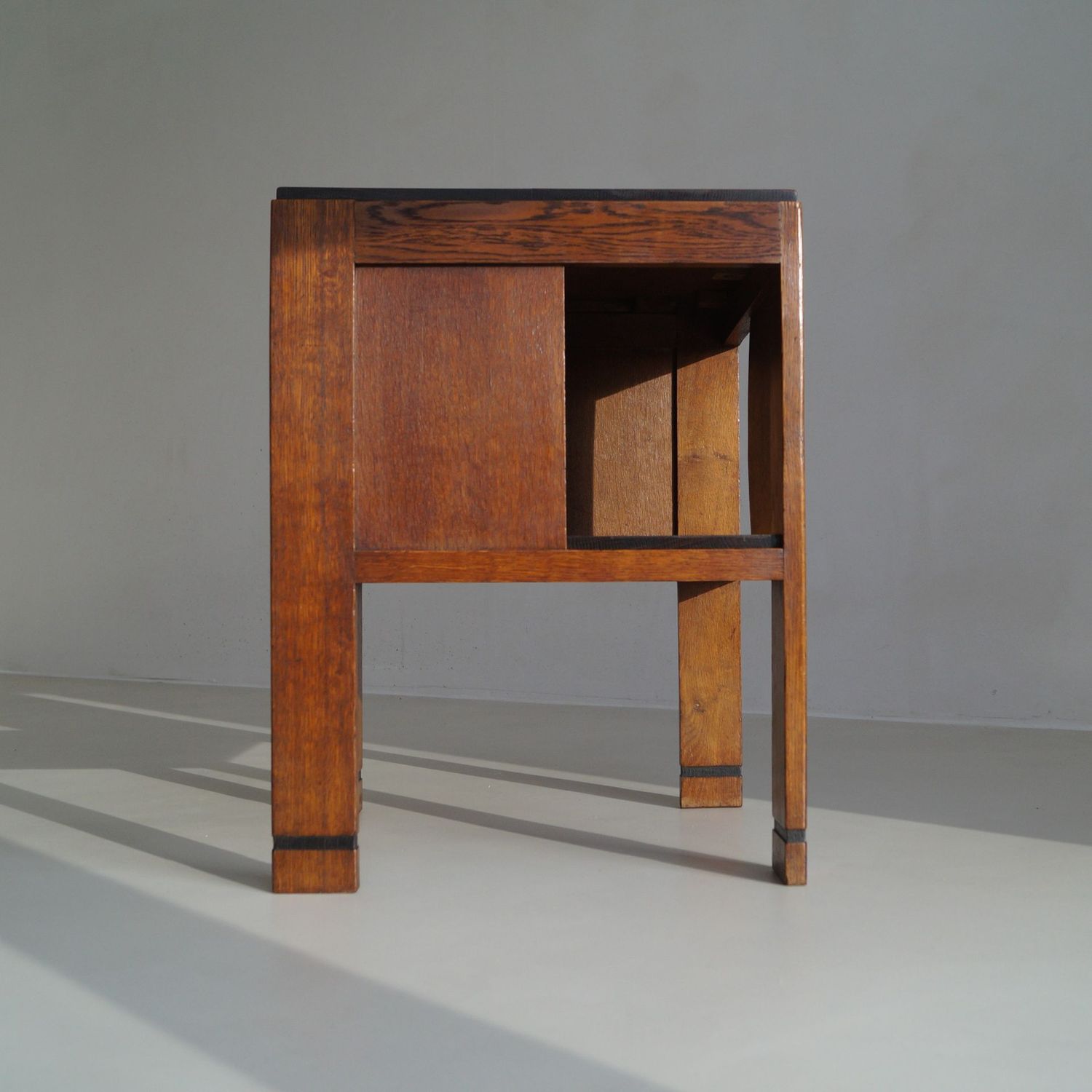 Dutch Art Deco square occasional table, 1920s