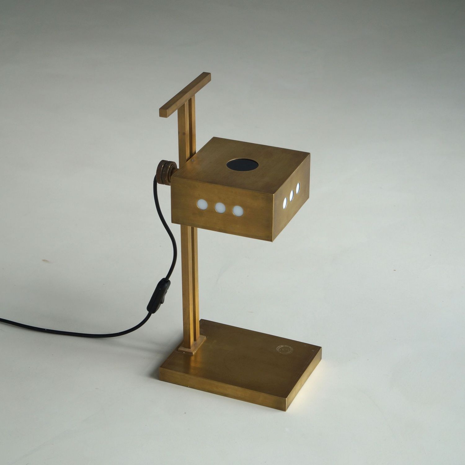 Modernist desk lamp after a Bauhaus design, 1970s