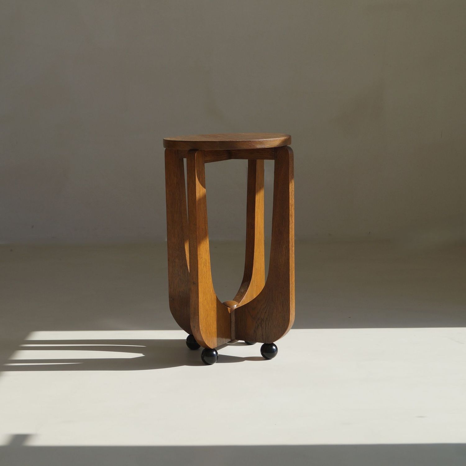 Dutch Art Deco Amsterdam School occasional table, 1920