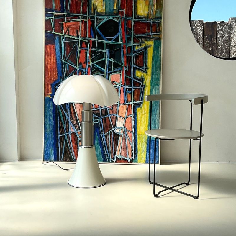 Pipistrello Grande Lamp by Gae Aulenti for Martinelli Luce, 1980s