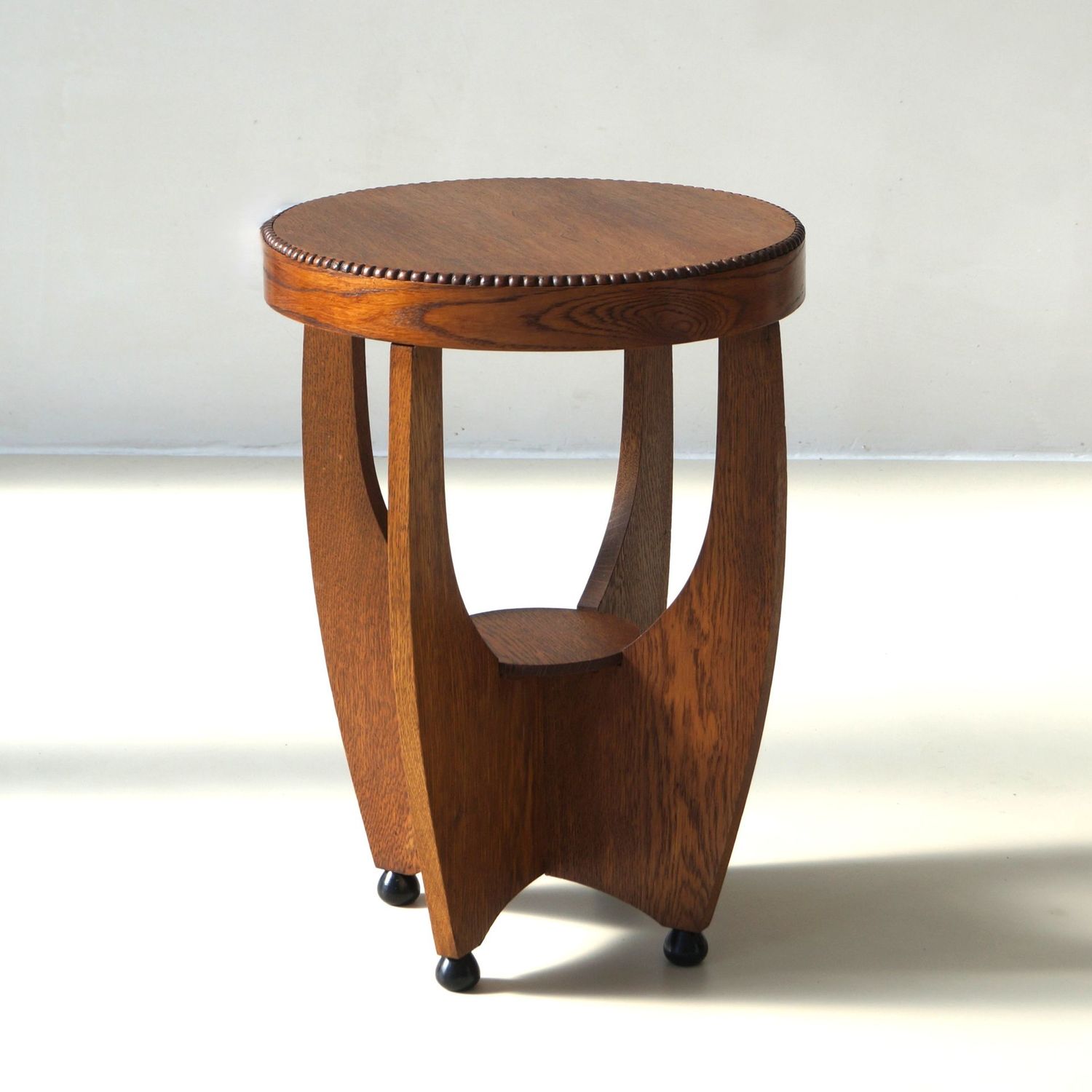 Dutch Art Deco Amsterdam School occasional or side table, 1920s