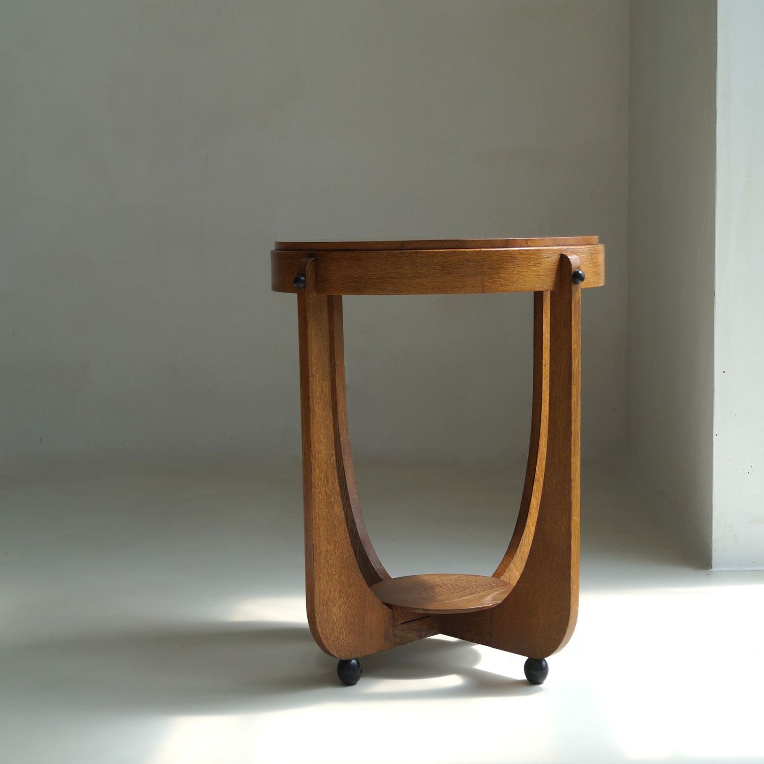 Dutch Art Deco Amsterdam School occasional table, 1920s
