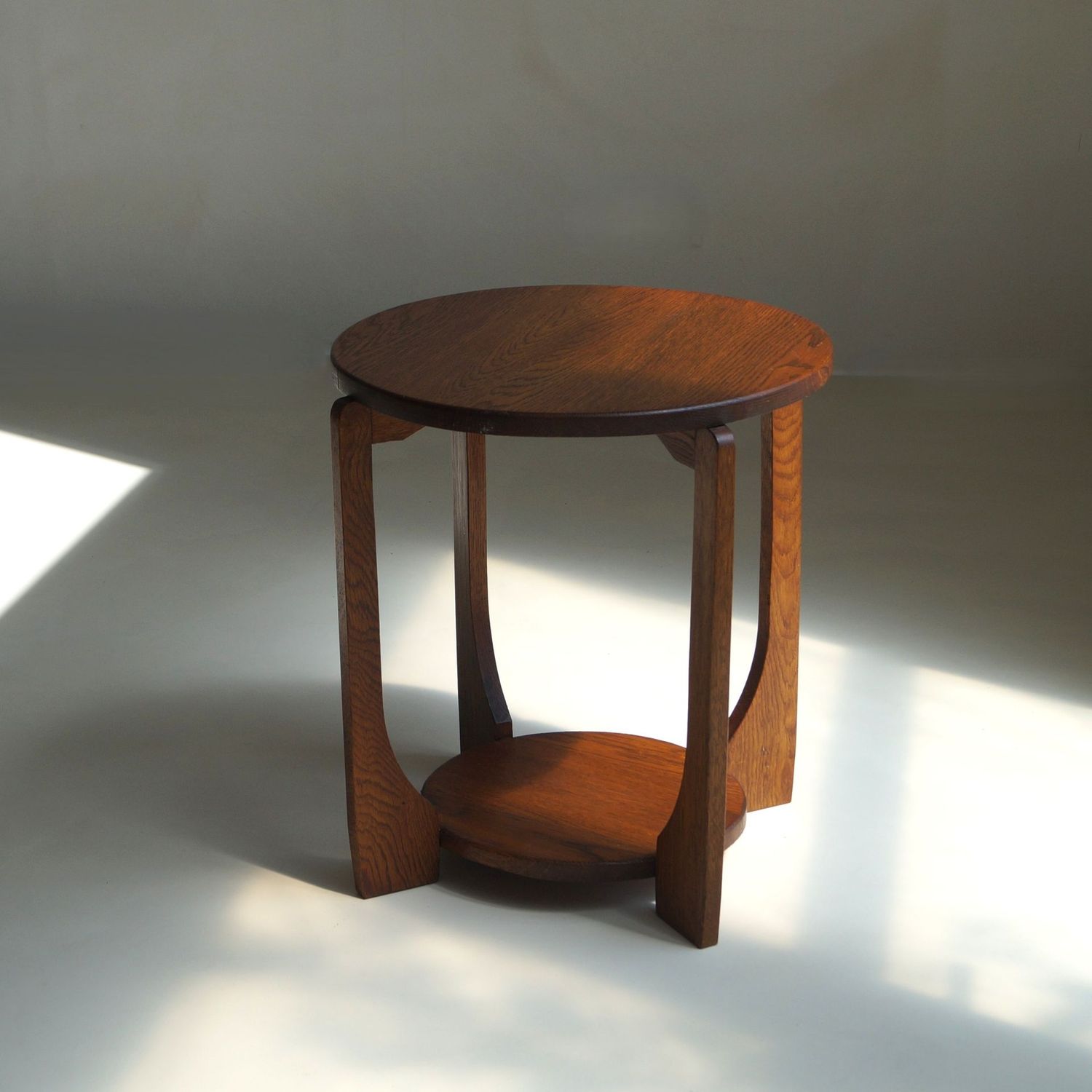 A modestly sized Dutch Art Deco modernist side table, 1920s