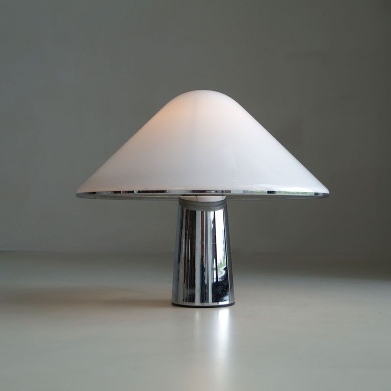 Large Elpis tablelamp by Harvey Guzzini for IGuzzini, 1970s