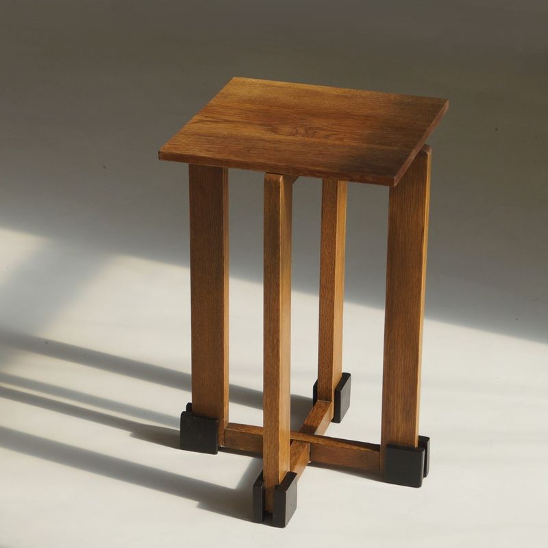 Dutch Art Deco Modernist Table, Jan den Drijver for ''De Stijl furnishings'', 1930s