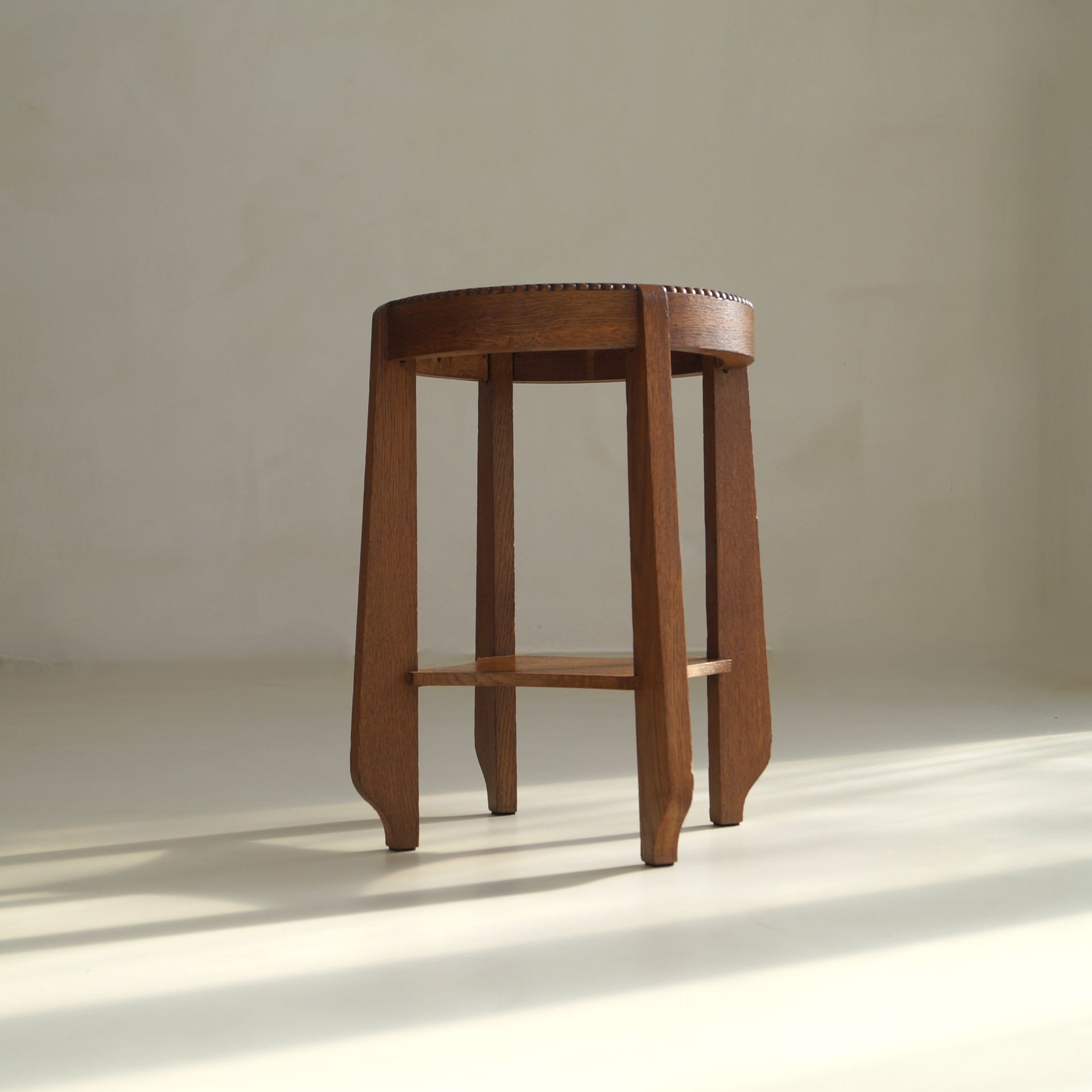 Dutch Art Deco Amsterdam School / Arts & Crafts side table, 1920s
