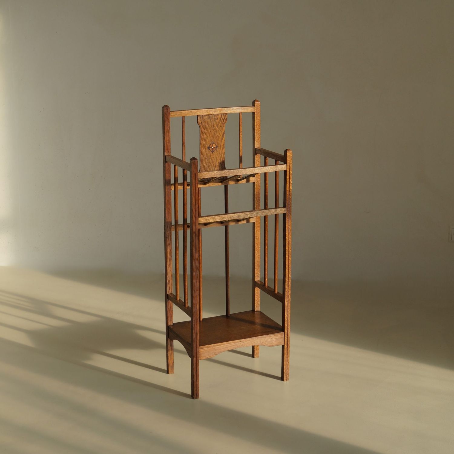 Dutch Art Deco/Nieuwe Kunst Magazine Rack, 1920s