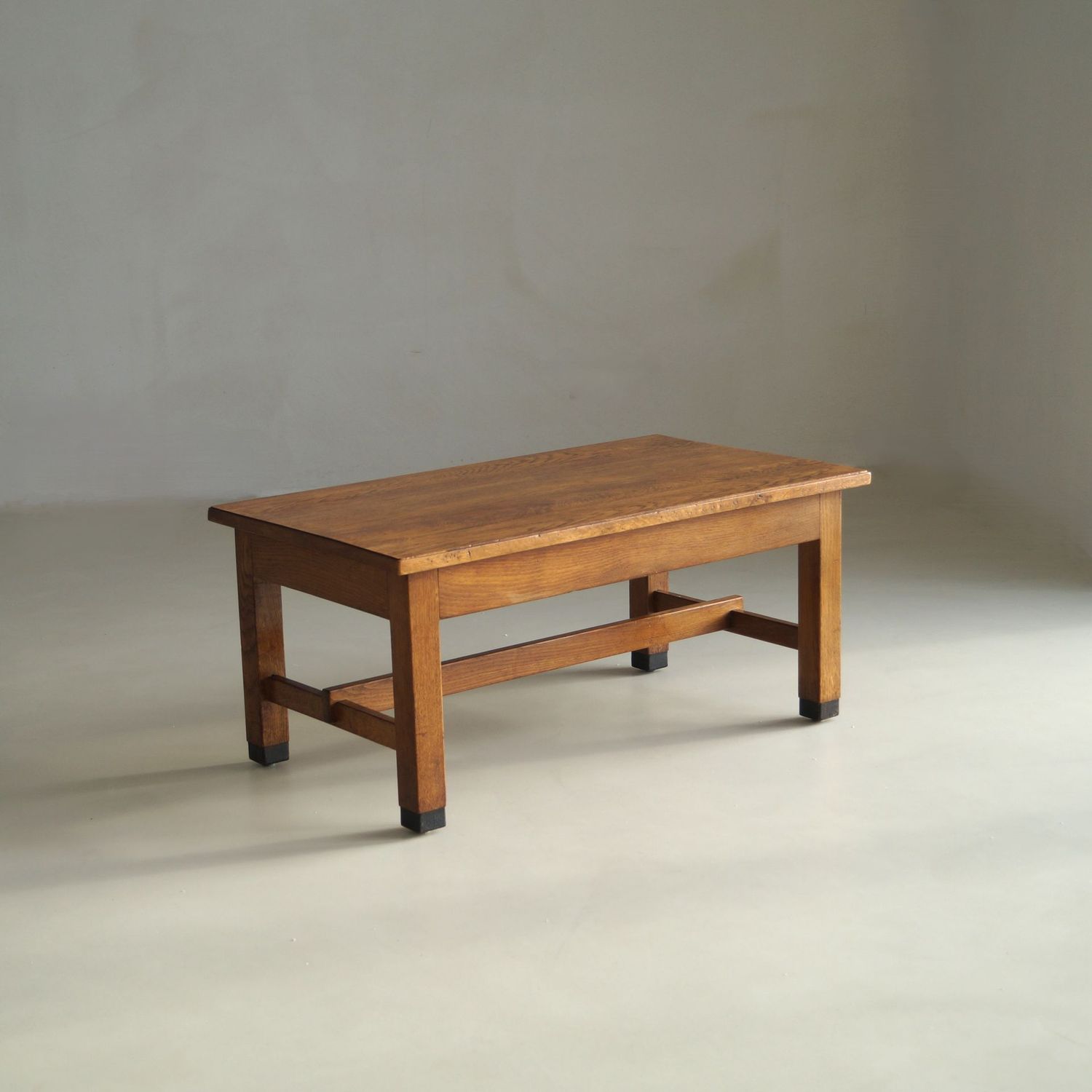 A Dutch Art Deco low coffee table with a modernist design, 1920s